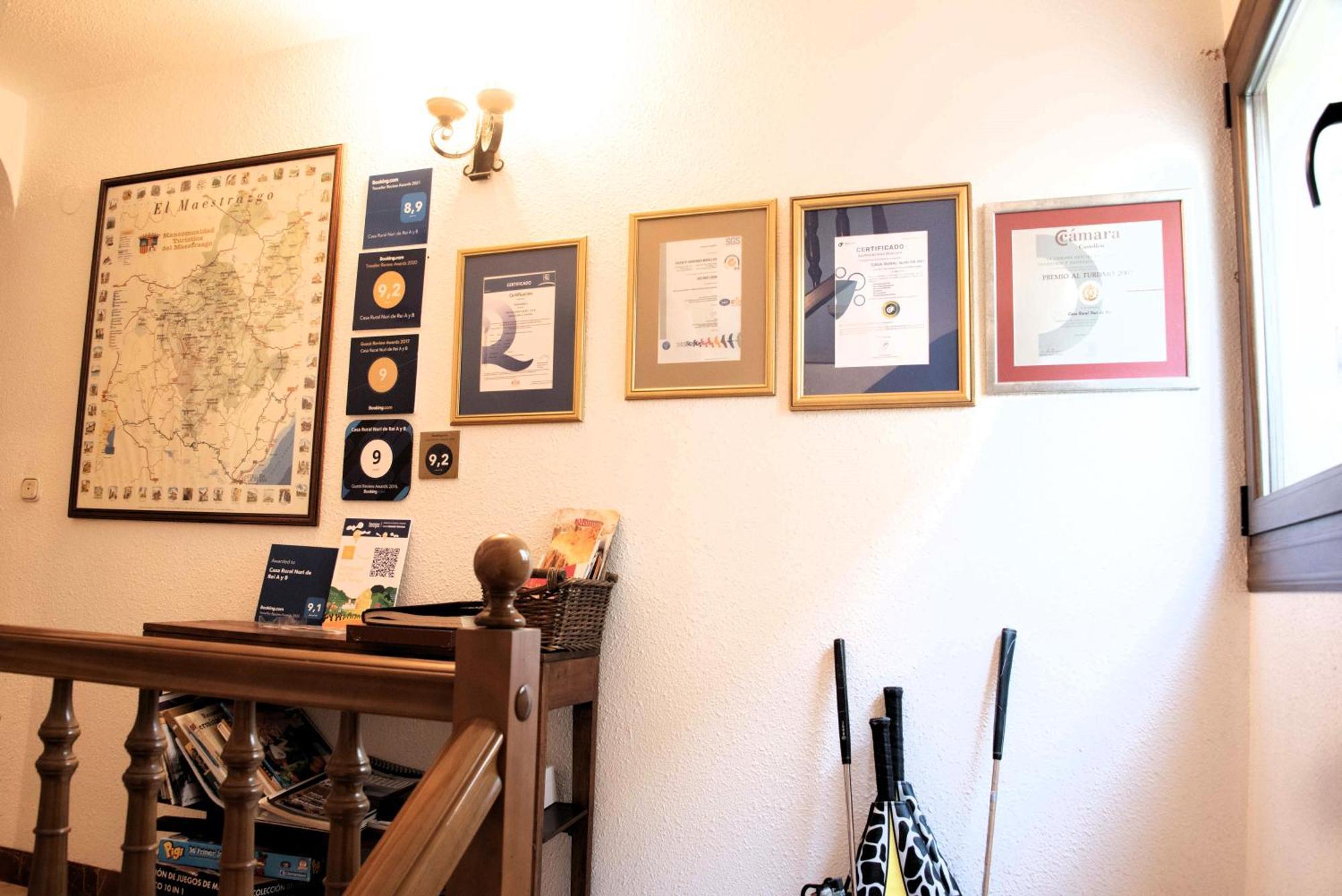 Casa Rural Nuri De Rei A Y B Todolella Eksteriør billede