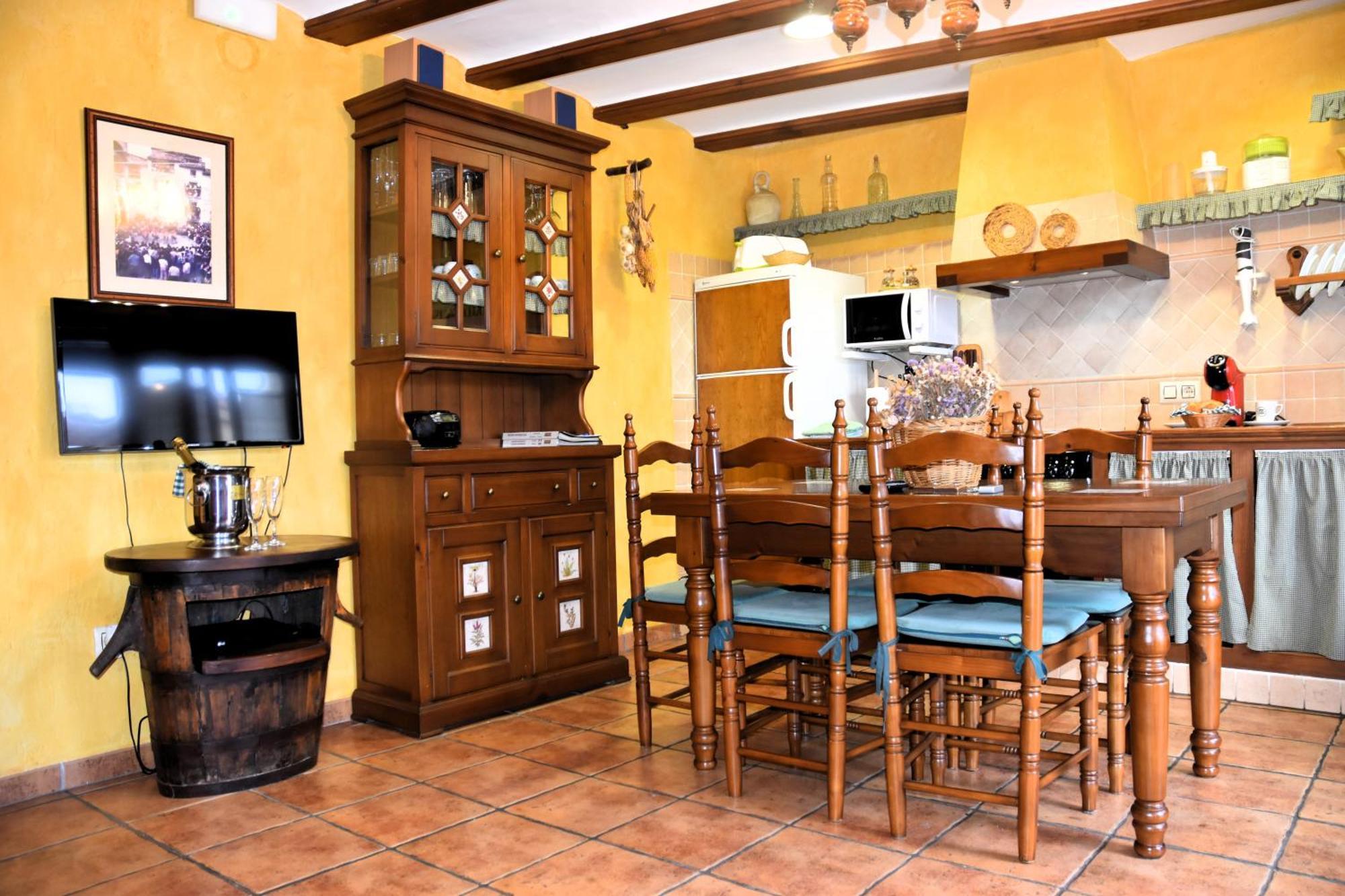 Casa Rural Nuri De Rei A Y B Todolella Eksteriør billede